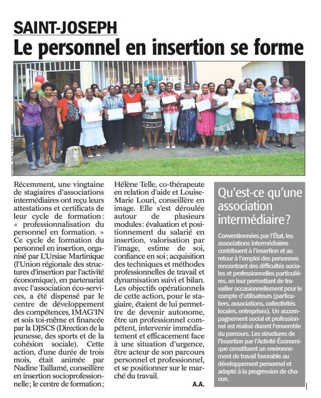 Ecoservices Martinique dans la presse #3
